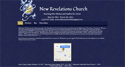 Desktop Screenshot of newrevelationschurch.net